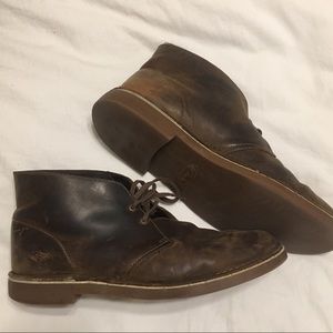 Men’s Clark’s Desert Boots Size 12 Brown